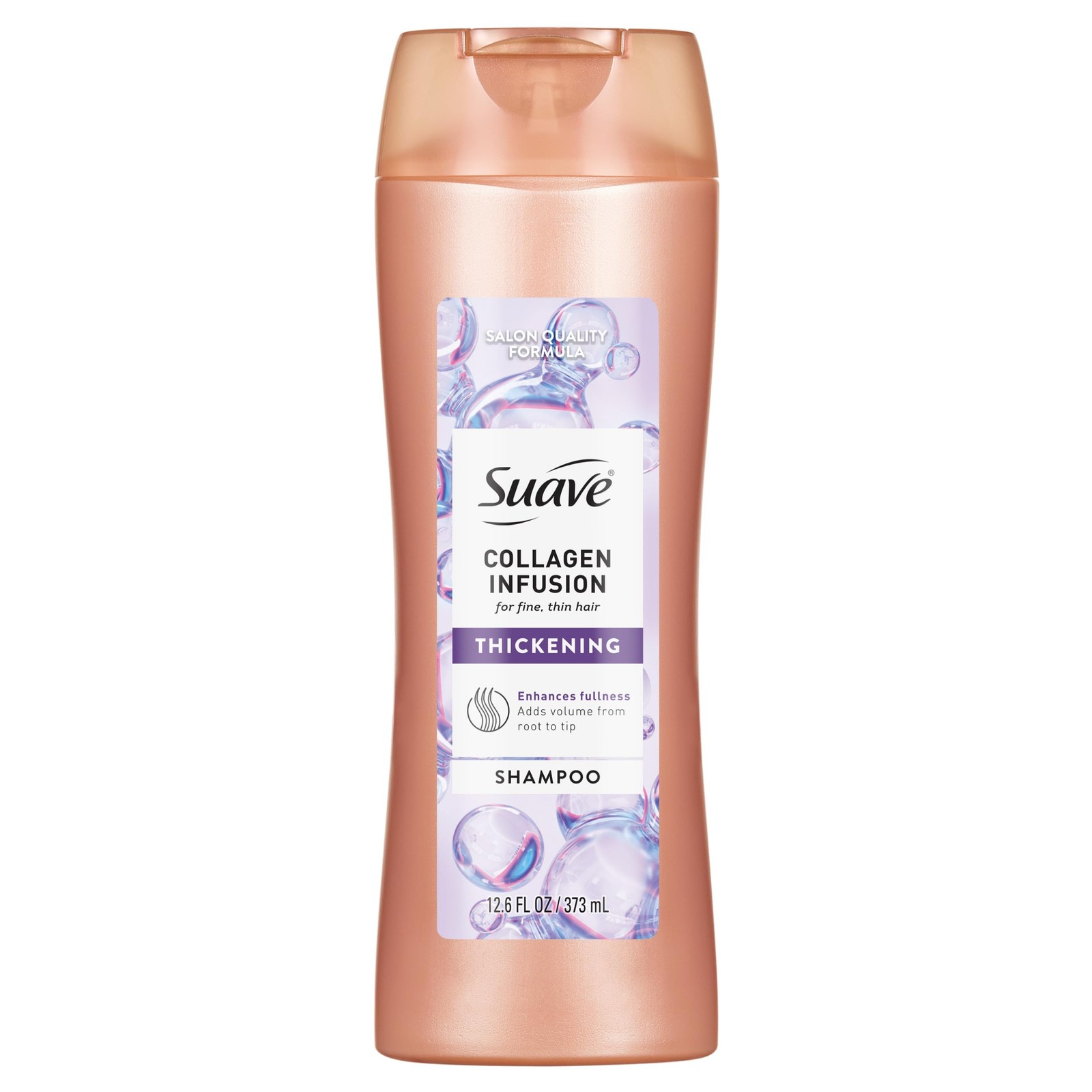 Suave Professionals Thickening Shampoo Collagen 12.6 Fl Oz (Pack of 1), N/A