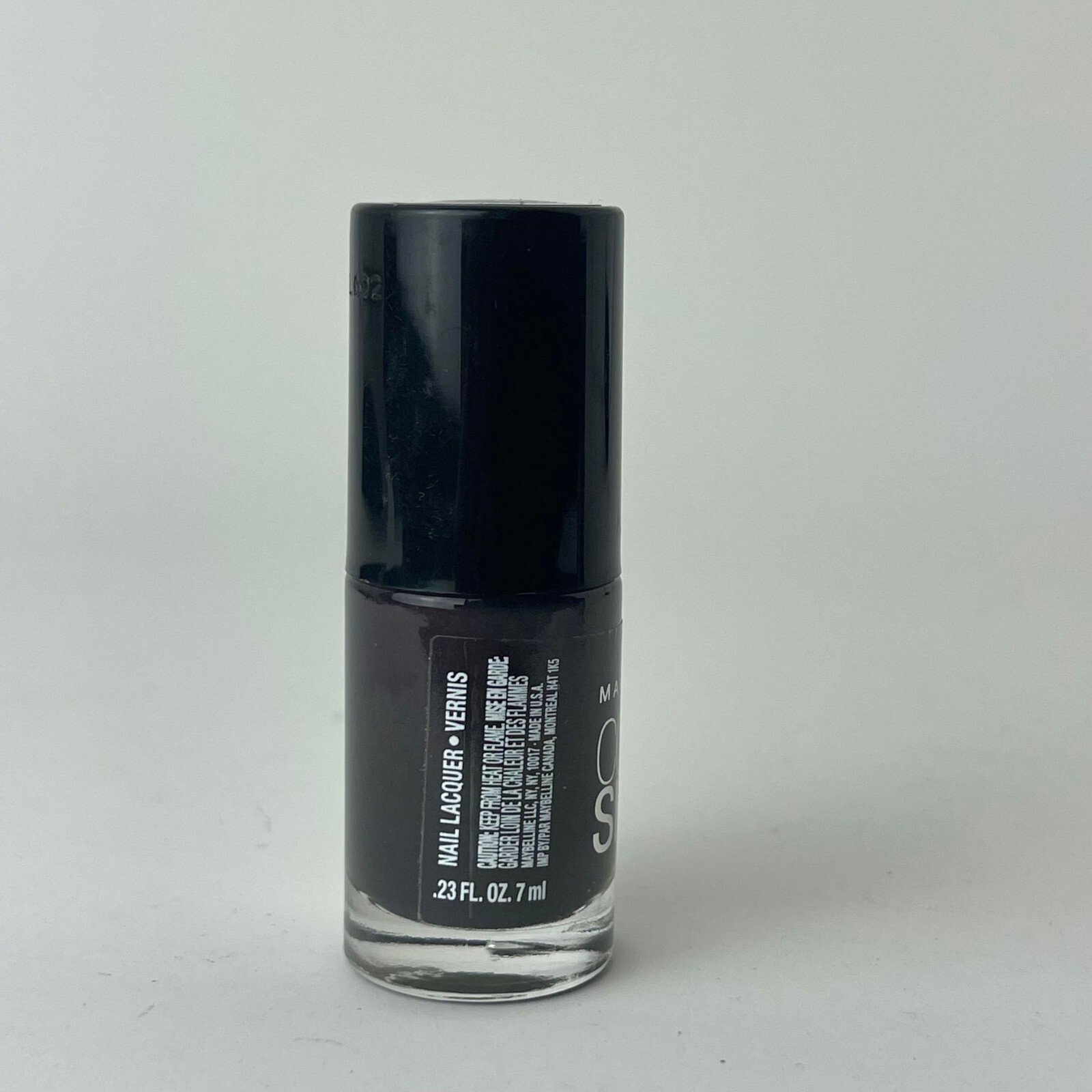 Set of 2 Maybelline Color Show Purple Nail Polish #804 Plum As You Are .23 FL oZ