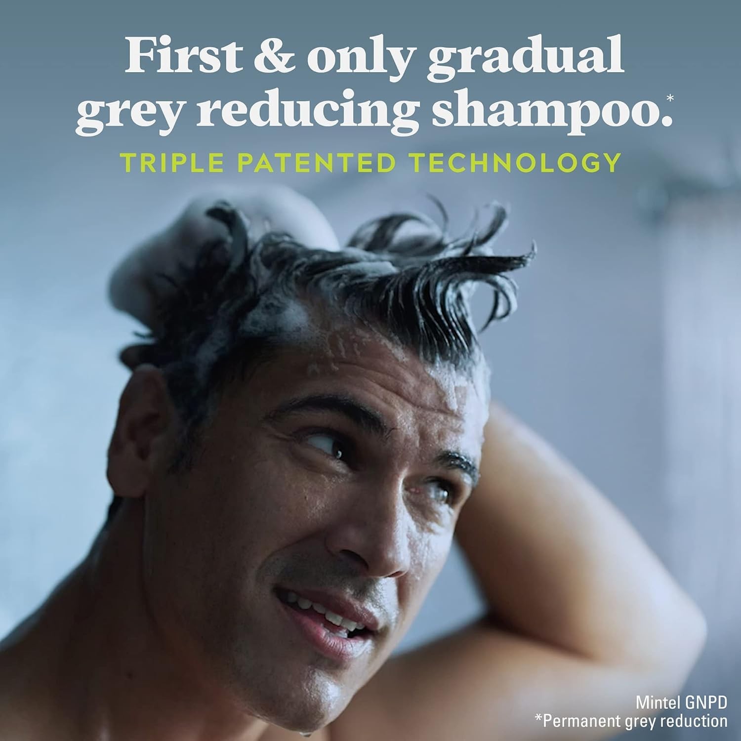 Just For Men Control GX Grey Reducing Shampoo, Gradually Colors Hair, 4 Ounce