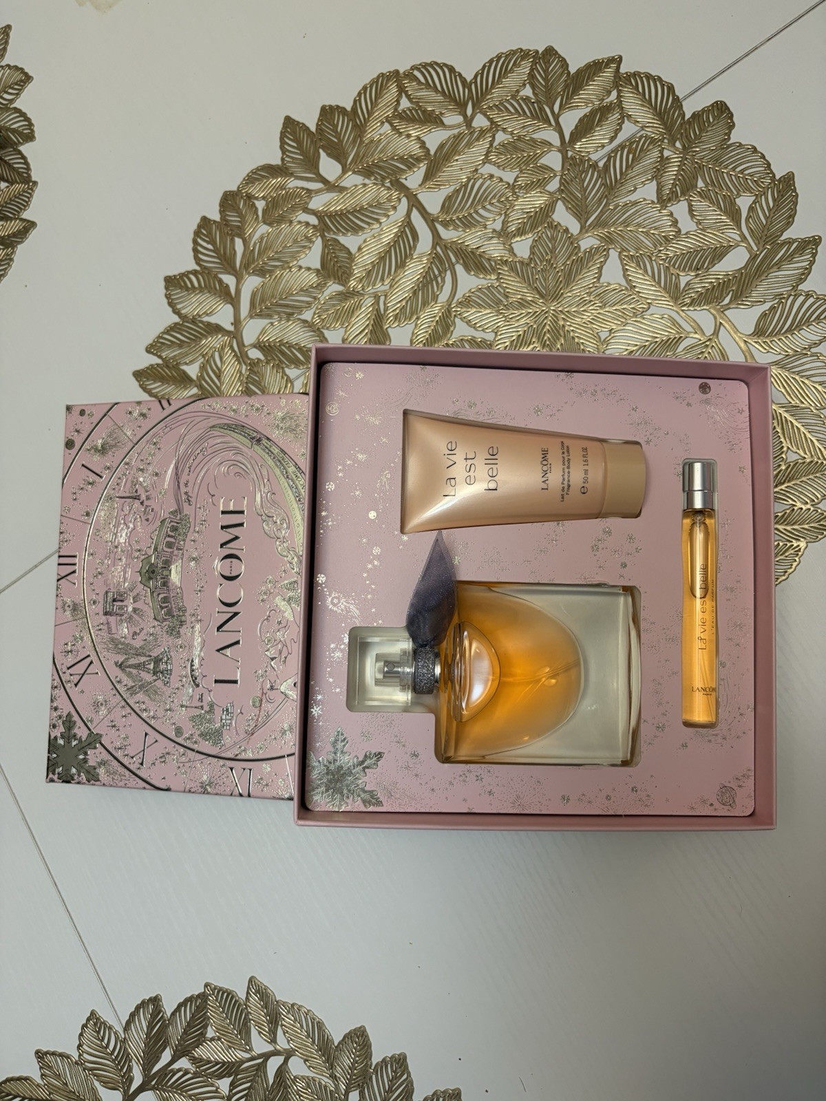 Lancôme La vie est belle Gift Set 50 ml with Body Lotion & Travel Spray