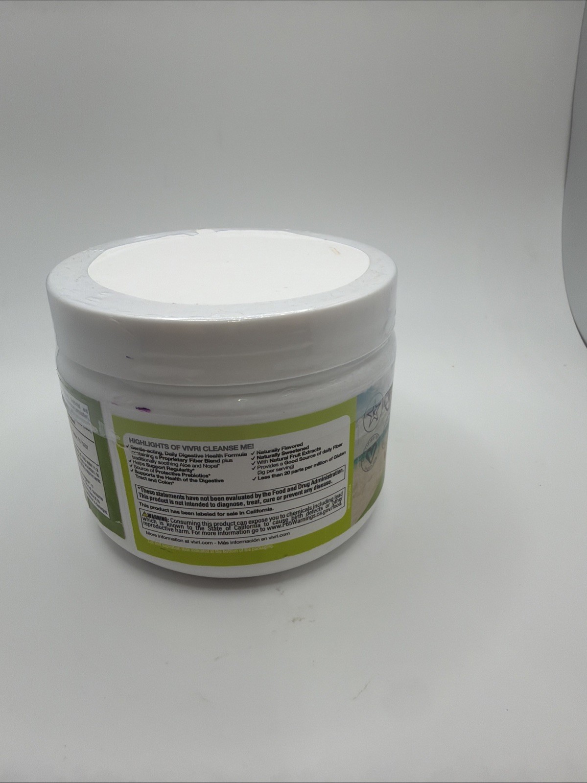 Vivri Cleanse Me. Lime Lemon Chia. Sealed. 30 Serv. BB 11/25. Free Shipping.