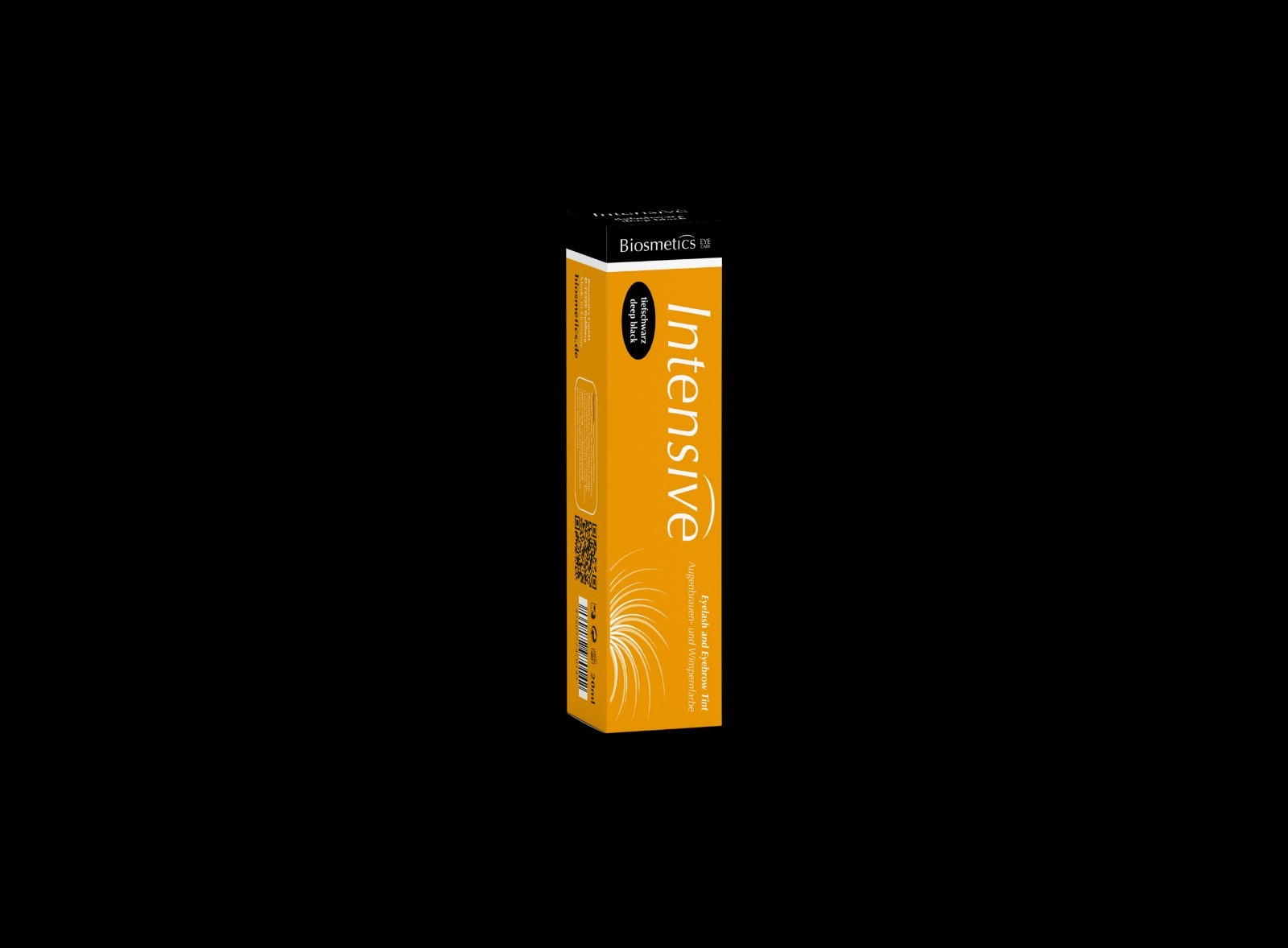 Biosmetics Intensive Eyelash & Eyebrow Tint 0.7 oz/ 20 ml Deep Black