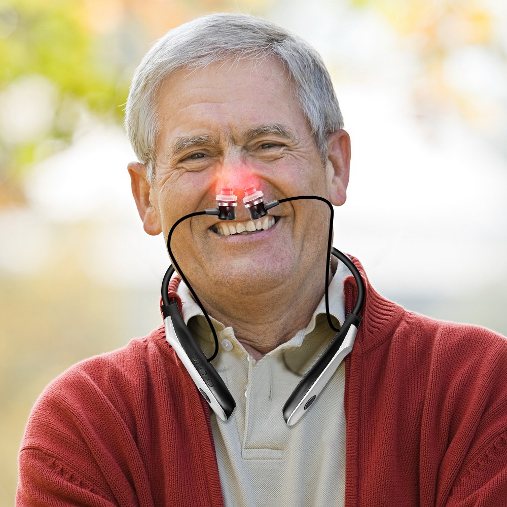 NEW Earplug 650NM Laser Therapy For Ear And Nose Tinnitus & Rhinitis Relief