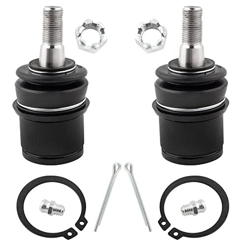 (Set of 8) 4WD Front Upper Lower Ball Joints Inner Outer Tie Rods Front
