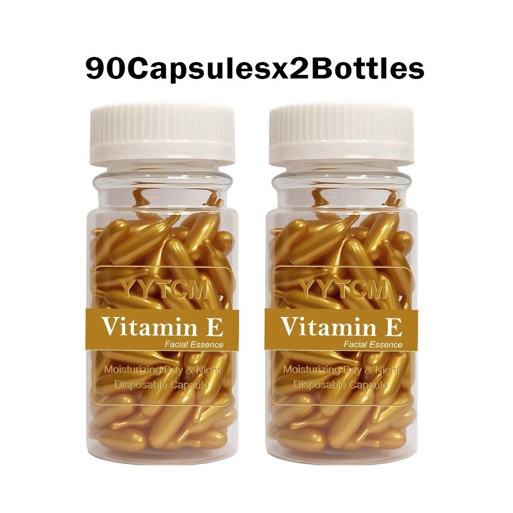 New Vitamin E Serum Capsules Hydrating Facial Essence Fast Shipping