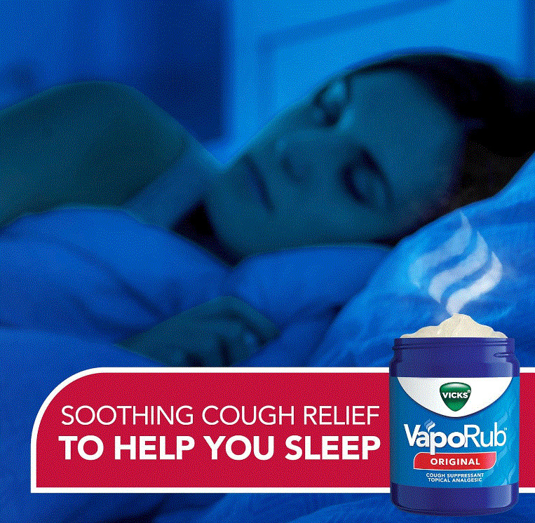 Vicks VapoRub Cough Suppressant Chest Rub Ointment Original, 1.76 OZ