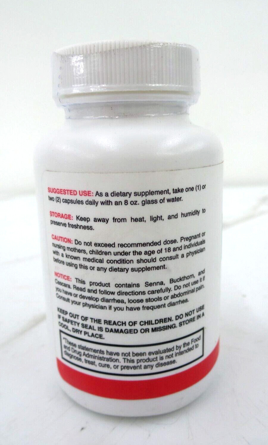 SLIM PLUS DETOX CLEANSE 60 CAPSULES EXP: 12/25 (G133173-1 B-15)