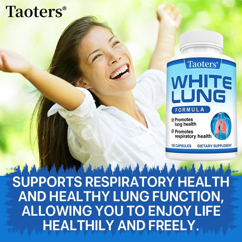 White Lung – Lung Cleanse & Detox.Support Clear Lungs a Healthy Lungs Supplement