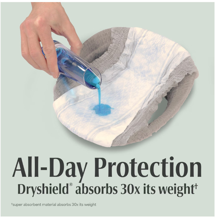Depend Fresh Protection Incontinence Underwear for Men, Adult, XXL, 44 Count