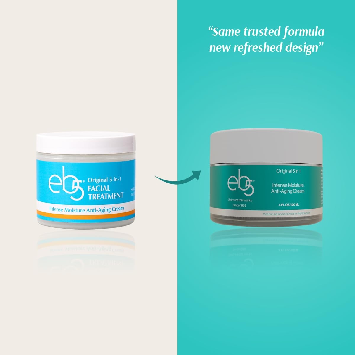 eb5 Intense Moisture Anti-Aging Face & Neck Cream with Retinol Vitamin E B5 –