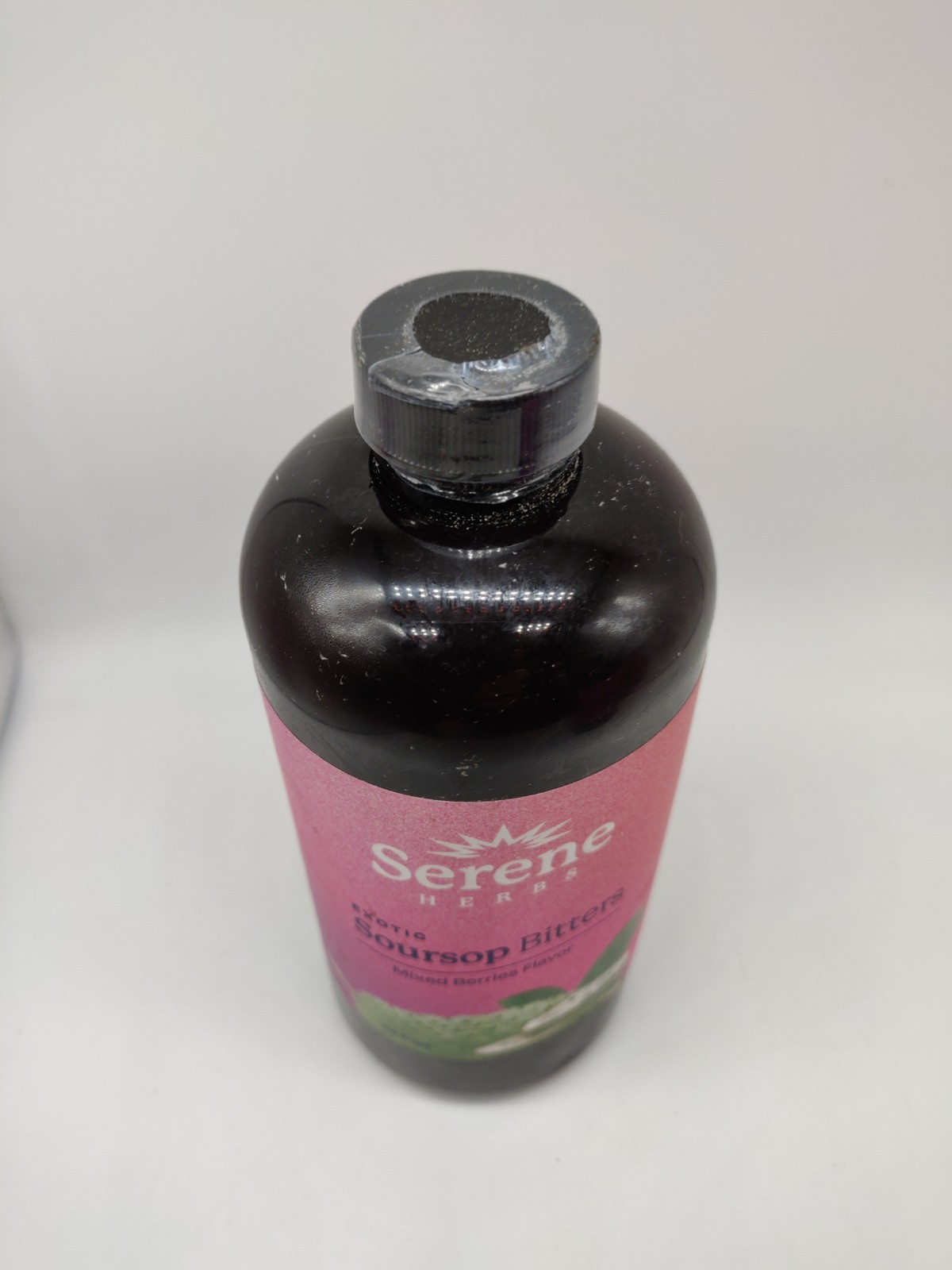 Serene Herbs Soursop Bitters Liquid Mixed Berry 16 Oz X2, 02/27+ Sealed/dents