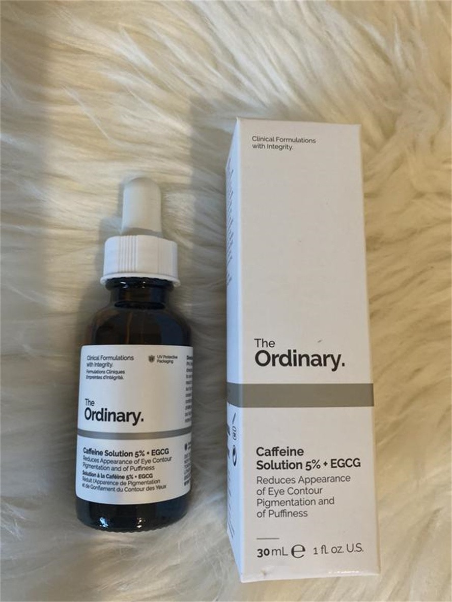 The Ordinary Caffeine Solution 5% + EGCG Depuffing Eye Serum for Dark Circles