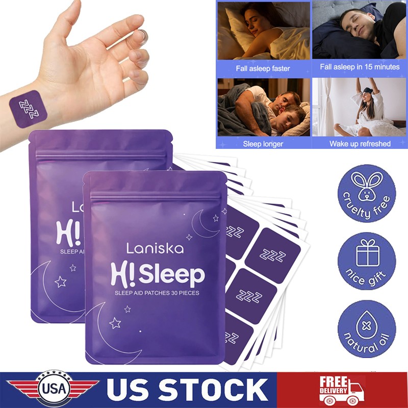 Original Sleep Patches for Adults Extra Strength Easy-to-Apply Sleep Patch