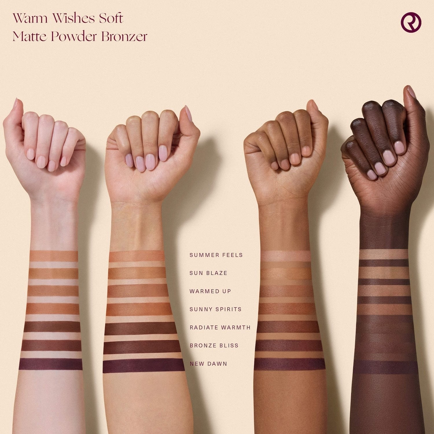 Rare Beauty by Selena Gomez Warm Wishes Soft Matte Powder Bronzer, 7 COLORS