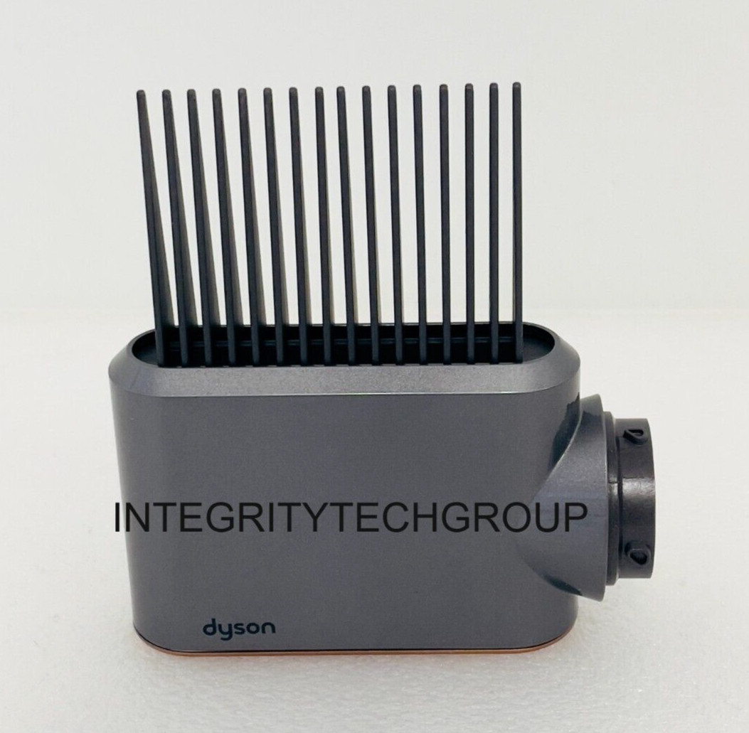 Genuine Dyson Airwrap Wide-Tooth Comb Attachment 419690-19-02 Nickel/Copper