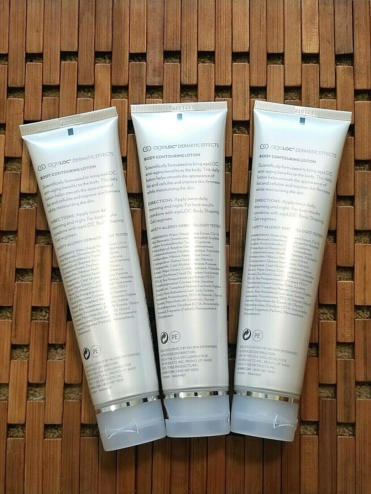3-pack Nu Skin NuSkin AgeLoc DERMATIC EFFECTS NEW STOCK -sealed- 02/2027
