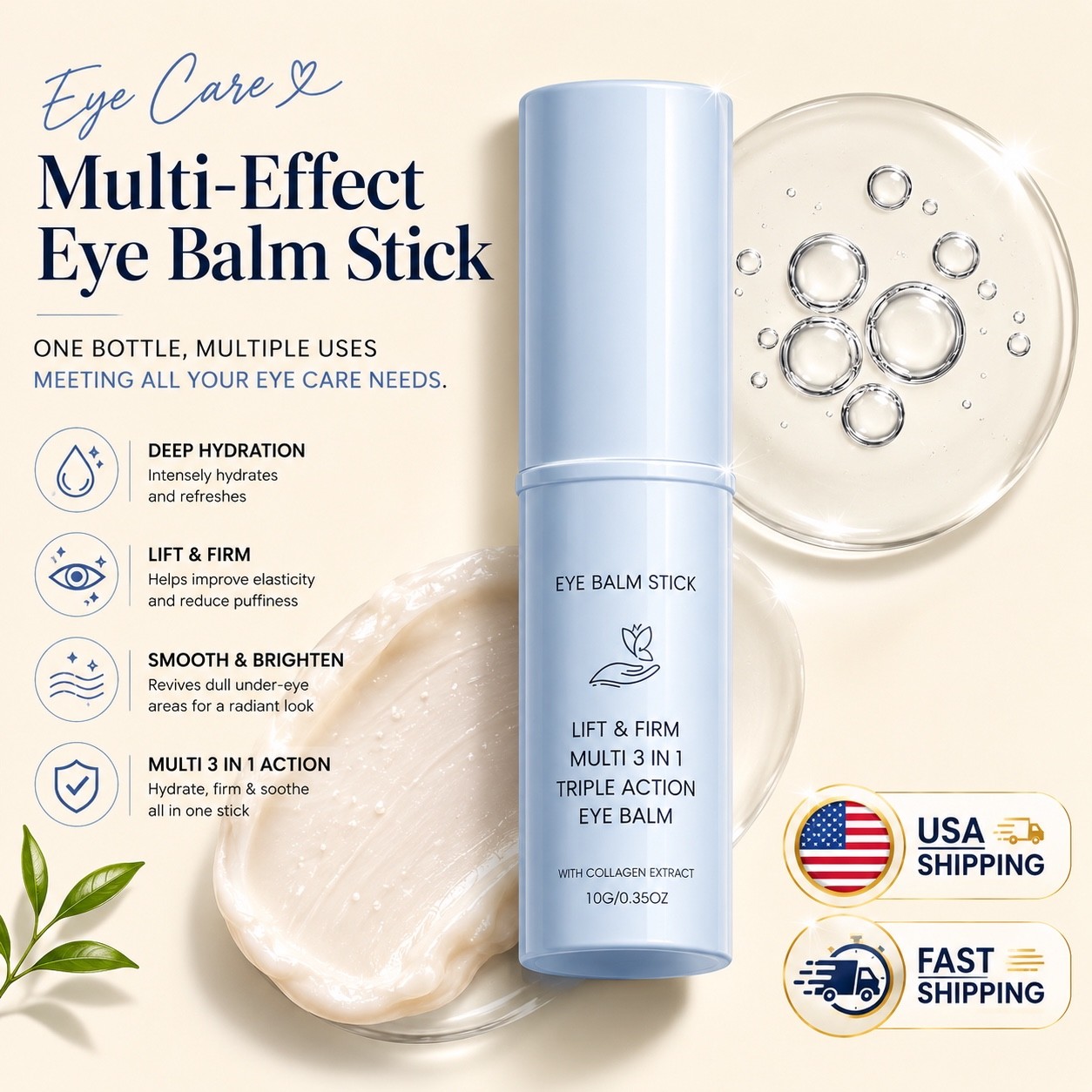 Lux Eye Balm Eye Balm Stick Hydrating & Smoothing Eye Cream 10g