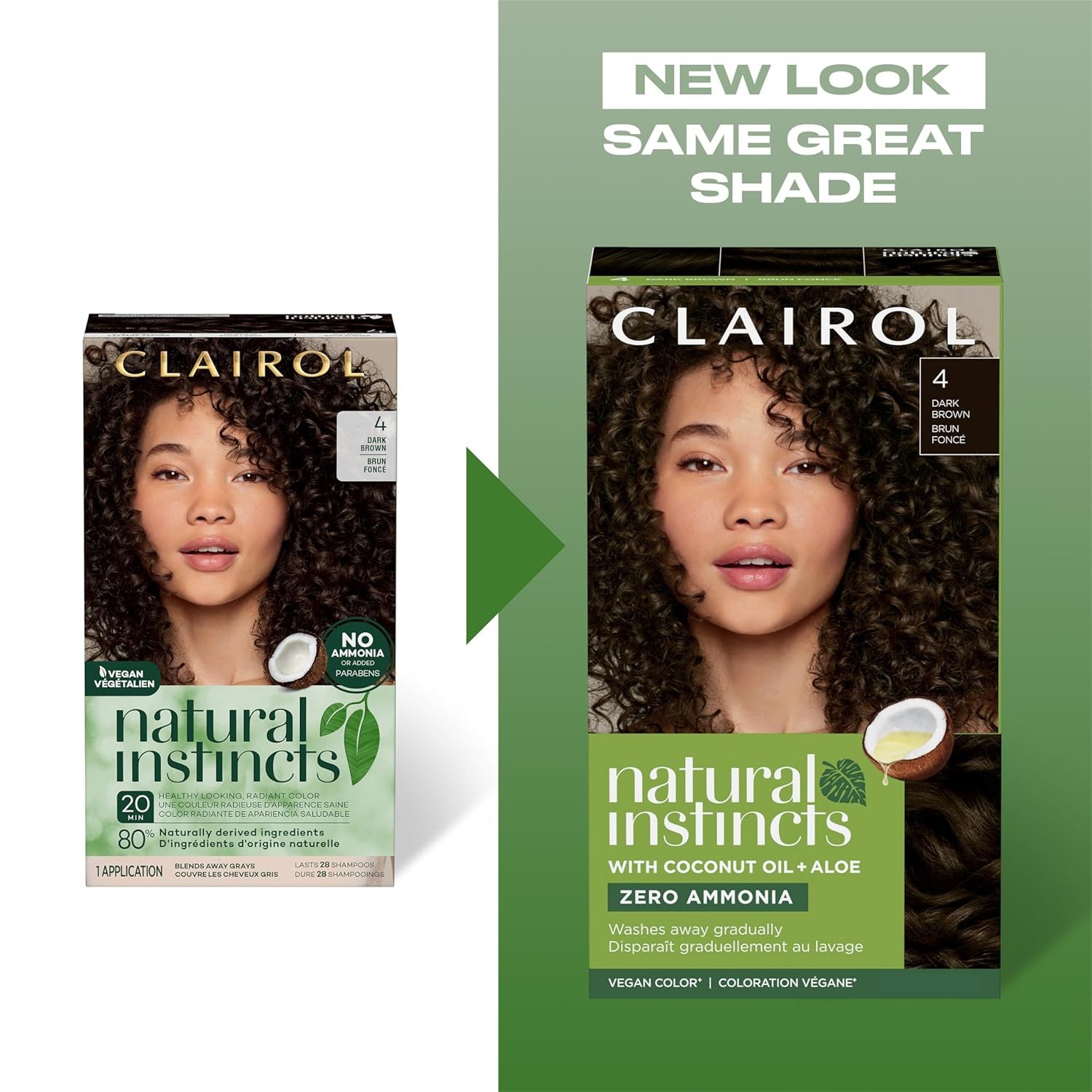 Clairol Natural Instincts Demi-Permanent Hair Dye Bold(Choose Your Color & Pack)