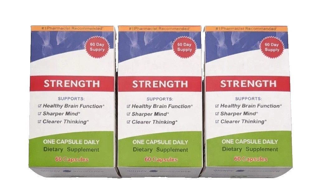 Pack Of 3, Xtra Strength 20 mg 60 Capsules .. Free Shipping