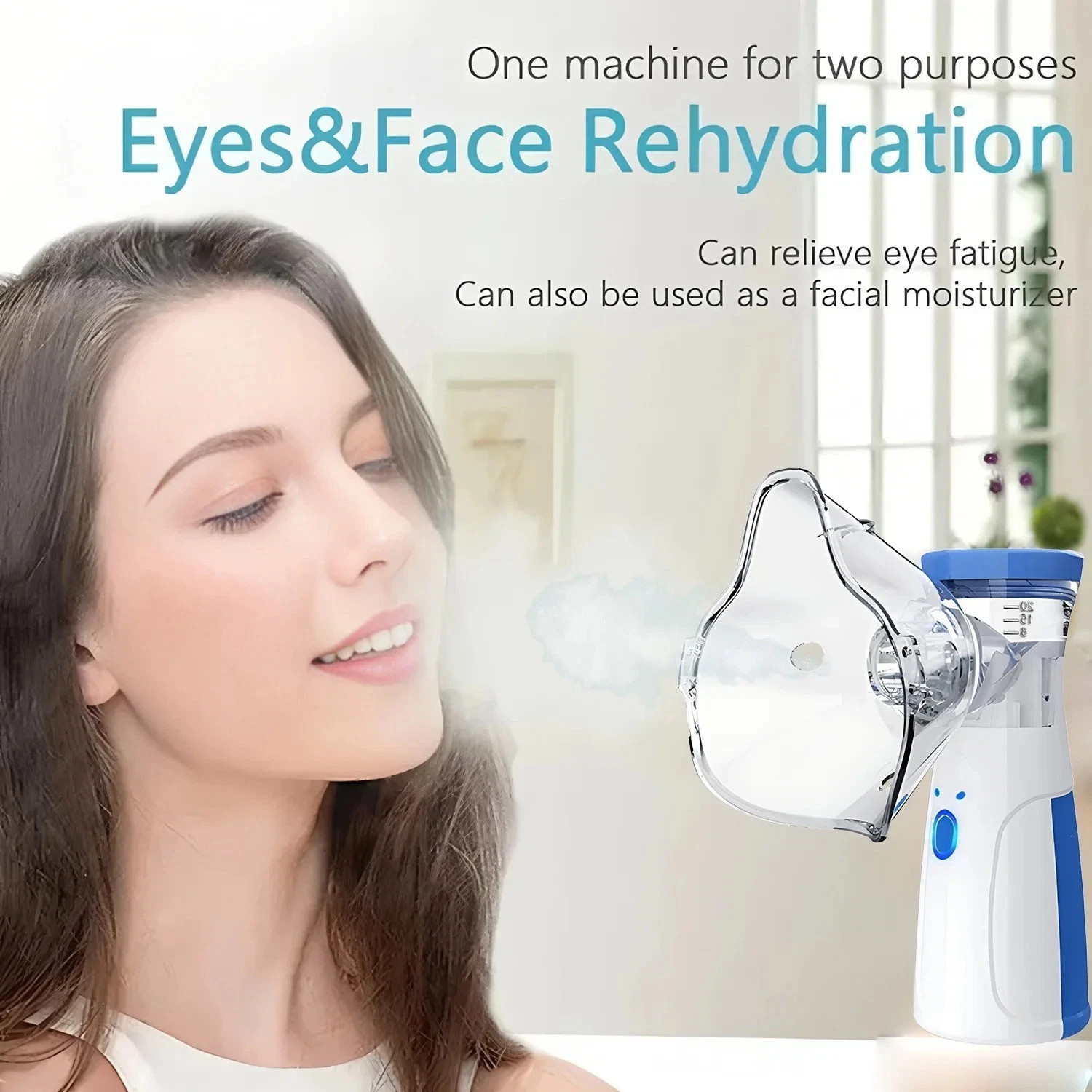 Mini Humiifier Facial Steamer Device Beauty Spray Hydrating Apparatus Cold