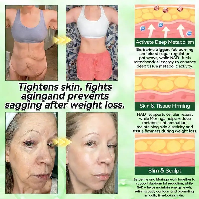 Moringa Berberine NAD+ 10-in-1 Patch | O Healrize Advanced Daily Patch
