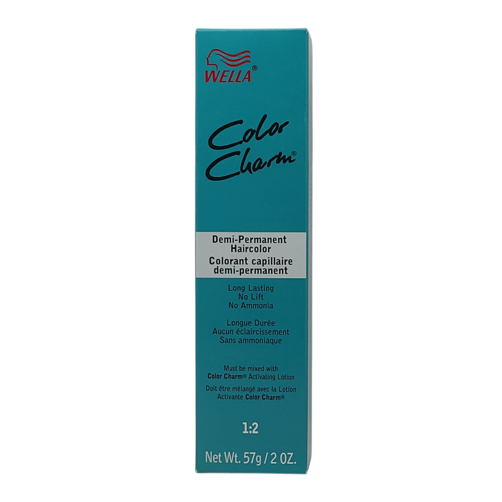 24 Pack Wella Color Charm Permanent Gel Hair Color 6RV 6/45 Fiery Red – 2 oz