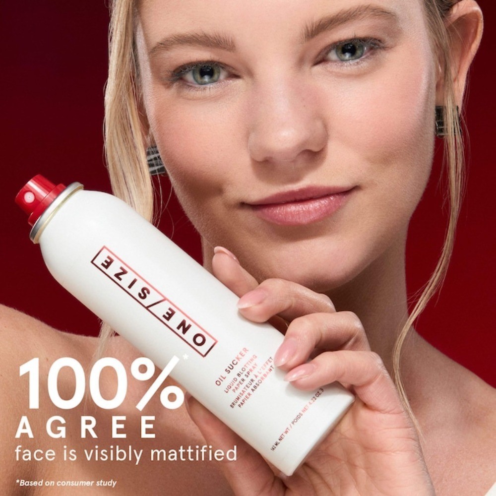 ONE/SIZE Authentic Oil Sucker Liquid Blotting Touch Up Spray Standard Or Mini