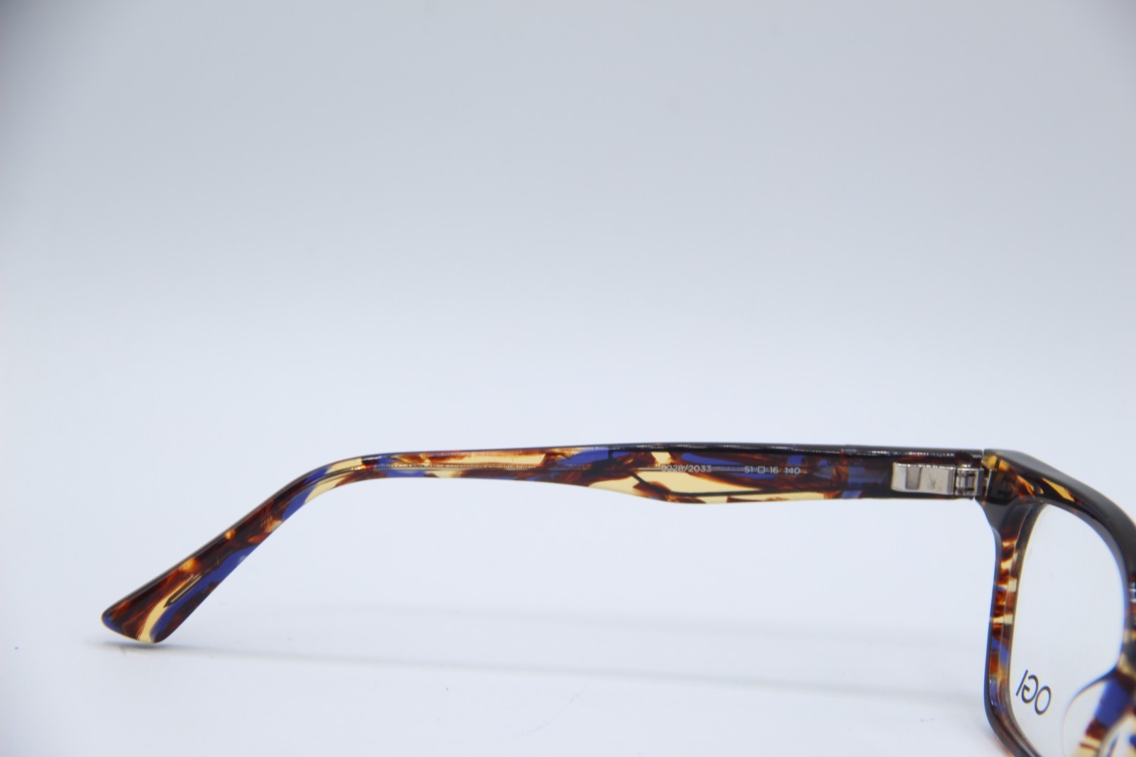 NEW OGI EVOLUTION 9228/2033 BLUE HAVANA AUTHENTIC FRAMES EYEGLASSES 51-16