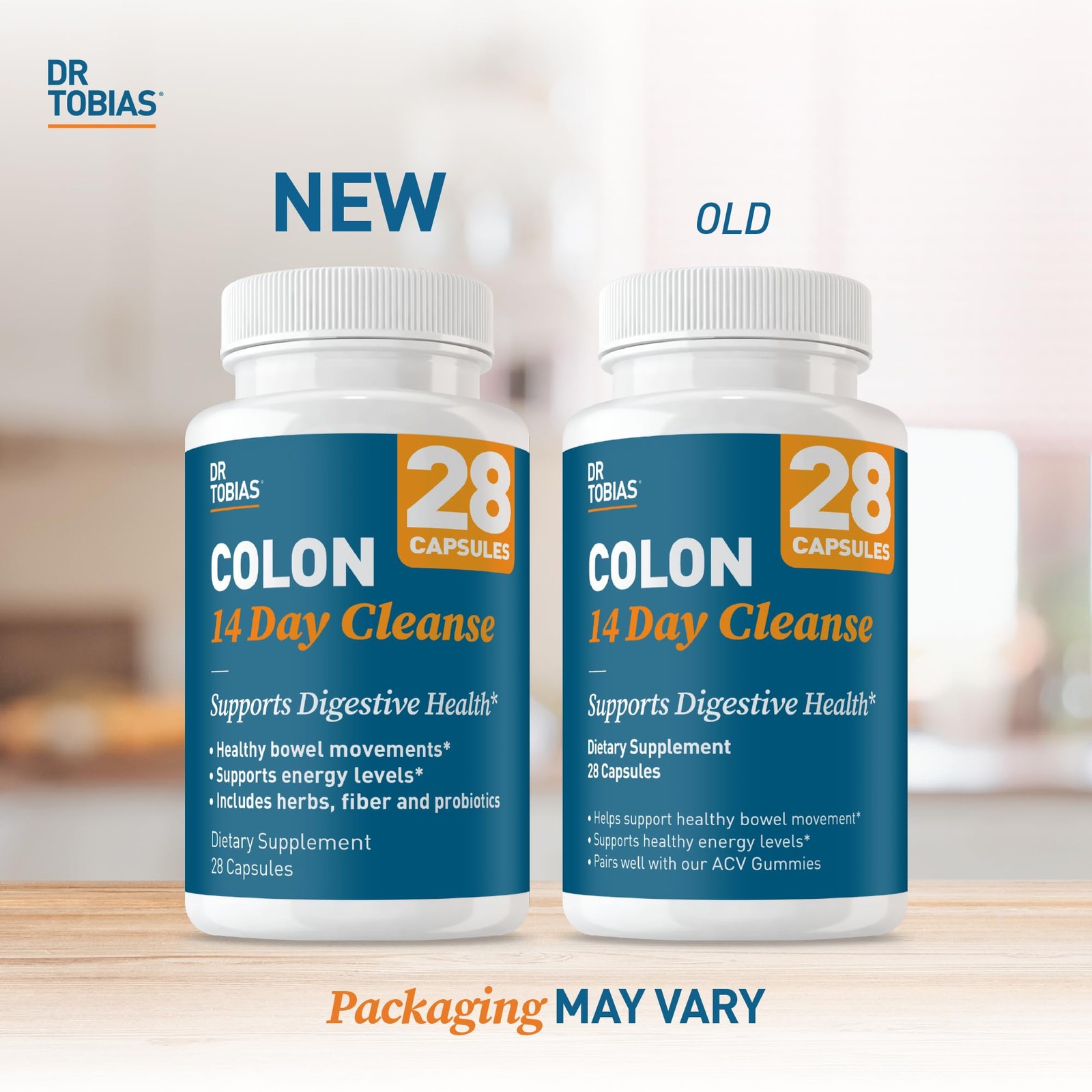 Dr. Tobias Colon Cleanse – Constipation Relief & Gut 28 Count (Pack of 1), No