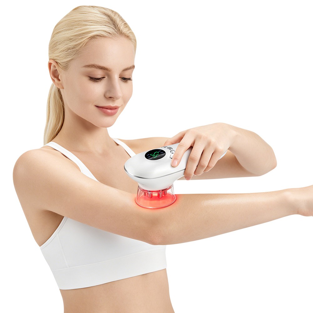 3-in-1 Body Sculpting Machine –Cellulite Massager w/ Cupping, EMS, Light Therapy