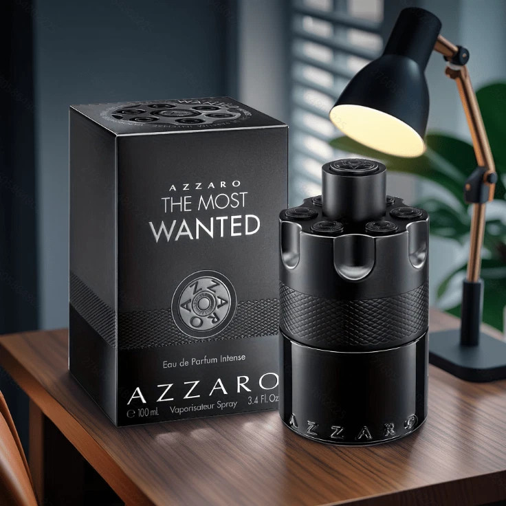 Azzaro The Most Wanted Eau de Parfum Intense – Woody & Seductive Cologne, 3.4oz.