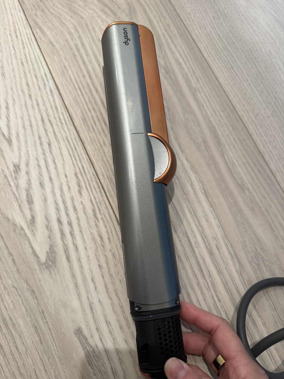 Dyson Airstrait Straightener Nickel Copper Air Straight Flat Iron USED