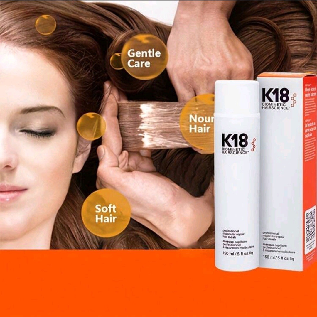 K18 Biomimetic Hairscience Leave-In Hair Mask 150ml / 5 fl oz – New Made IN USA