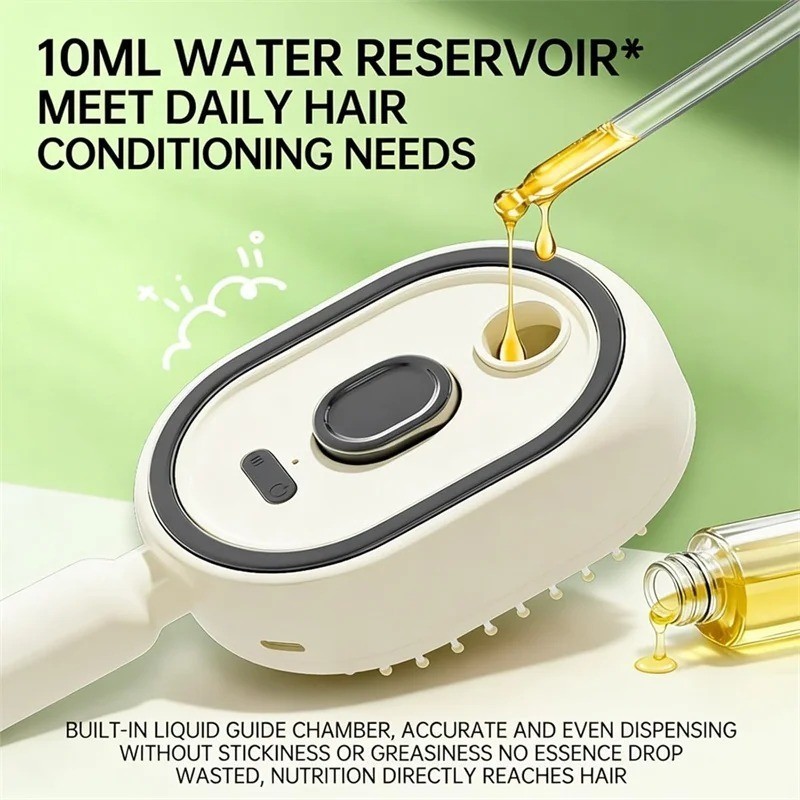 2026 New Electric Steam Brush, Electric Steam Brushs for Hair, Rechargeable US