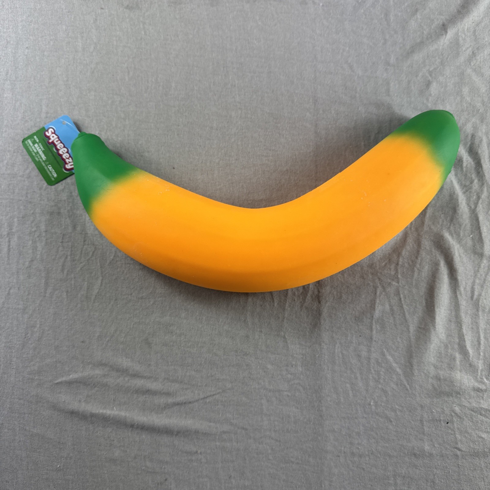 Toymendous Sunny Days Squishy Giant Viral 14” Banana Stress Relief Sensory Toy