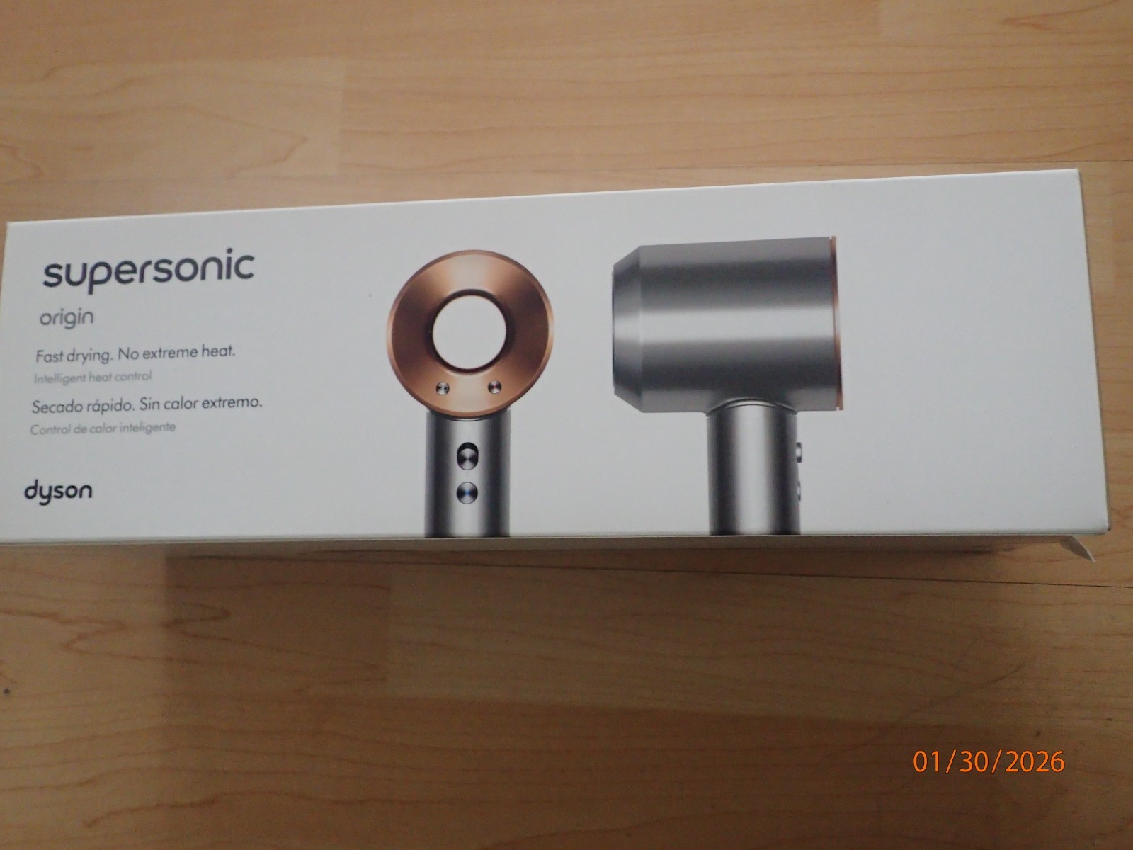 FACTORY SEALED DYSON Supersonic Origin Hair Dryer Nickel/Copper – AUTHENTIC