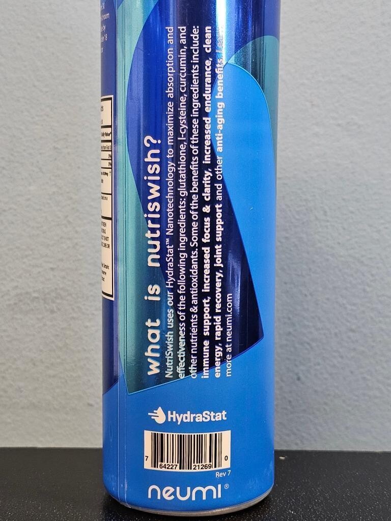 Neumi NutriSwish 10 oz (30 Servings) – New- HydraStat Nano! Exp 10/2026 – USA