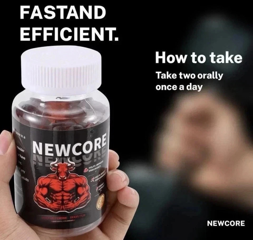 NewCore 7-in-1 Gummies for Men NewCore Advanced Male Health Support 60 Gummies