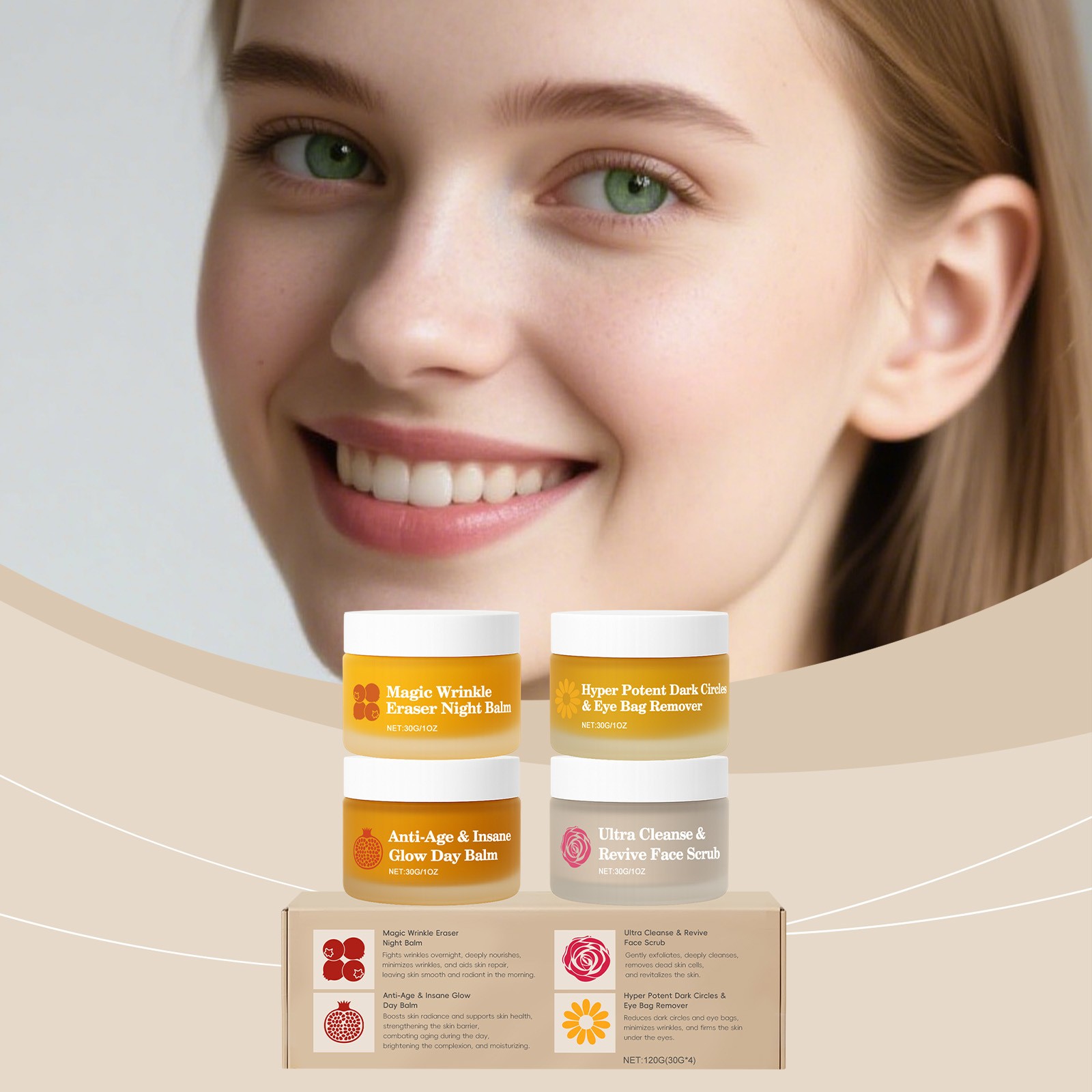 The Complete System Mature Skin Face Balm for Mature Women’s Skin Froya Organics