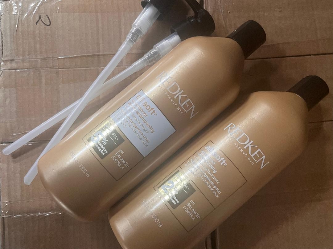 Redken All Soft™ Shampoo & Conditioner 33.8 oz WITH PUMP