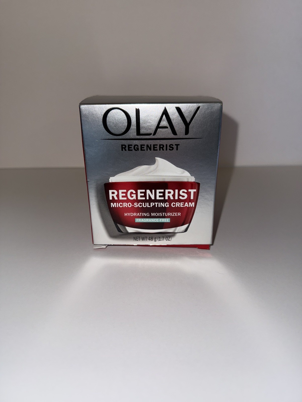 Olay Regenerist Micro-Sculpting Cream Fragrance-Free 1.7 oz Collagen Peptide