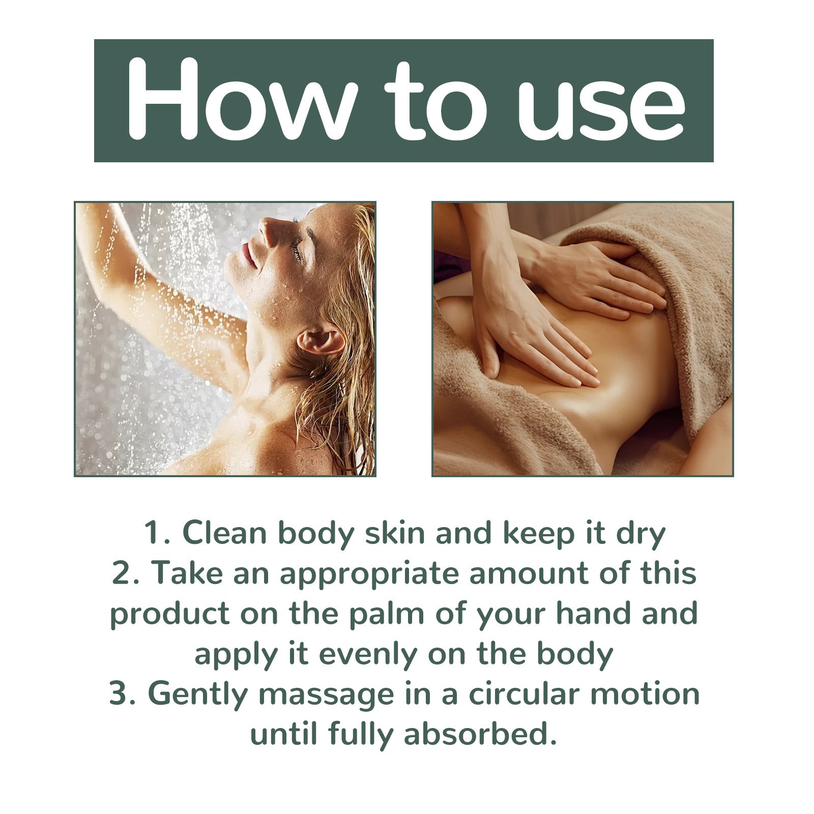 100ml Collagen Lifting Body Oil Anti Aging for Neck, Chest, Upper, Arms, Thighs