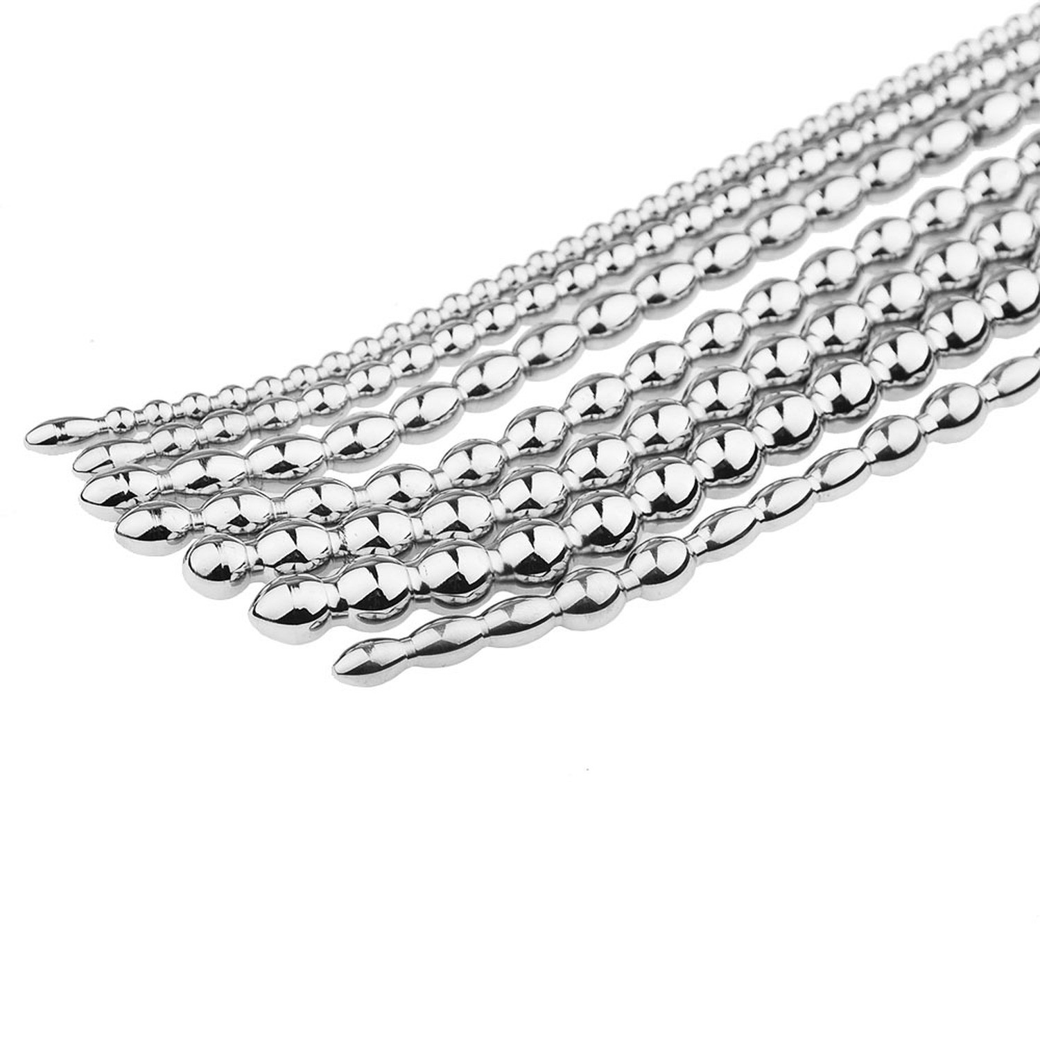 Male Stainless Steel Long Sounds Sounds Beads Sounding Rod Insert Plug Enhancer