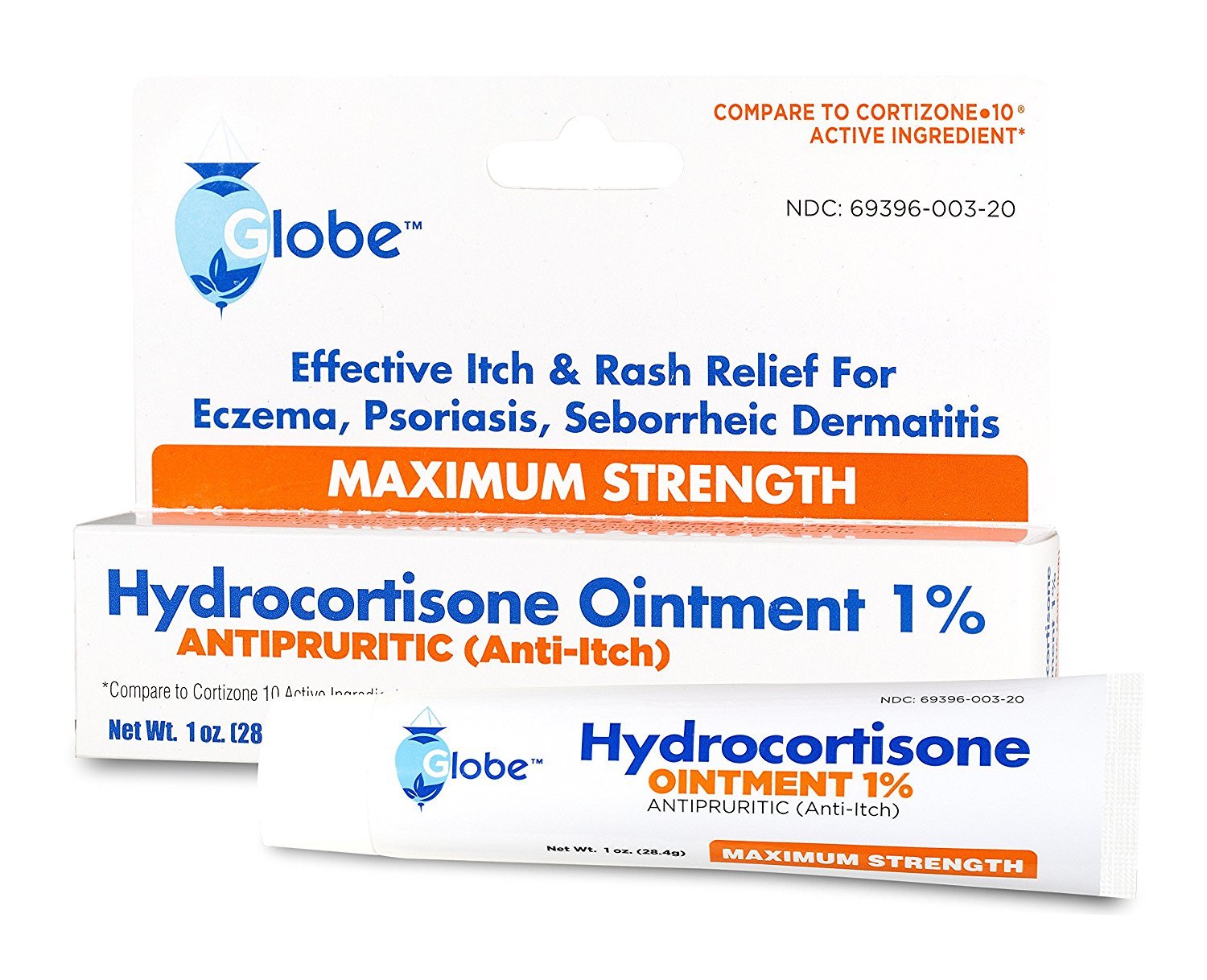 Hydrocortisone Ointment 1% 1oz Anti-Itch (Compare to Cortizone-10) – 3 pack