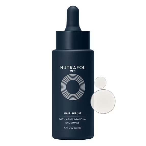 Nutrafol Men’s Hair Serum, Clinically Tested to Support Visibly Thicker Hair and