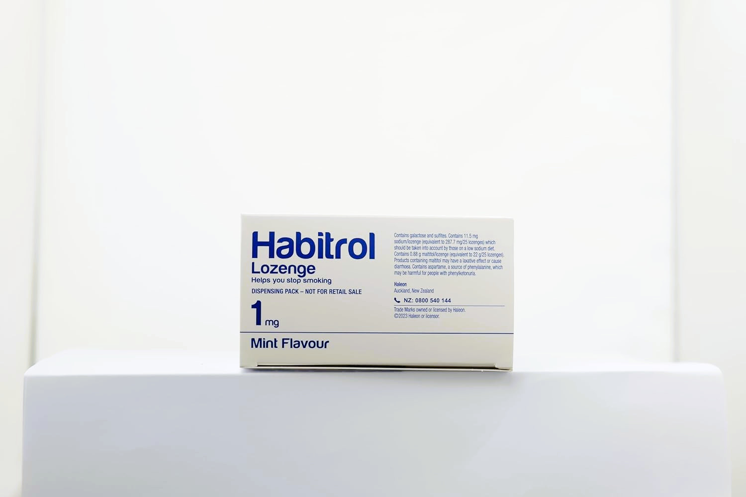 Habitrol Nicotine Lozenges 1mg Mint 216ct Sugar Free – Stop Smoking Aid
