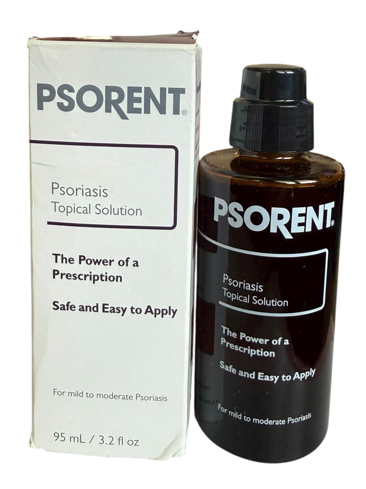 Psorent Psoriasis Topical Solution 3.2 fl oz. – 95 ML , New, 1 Box