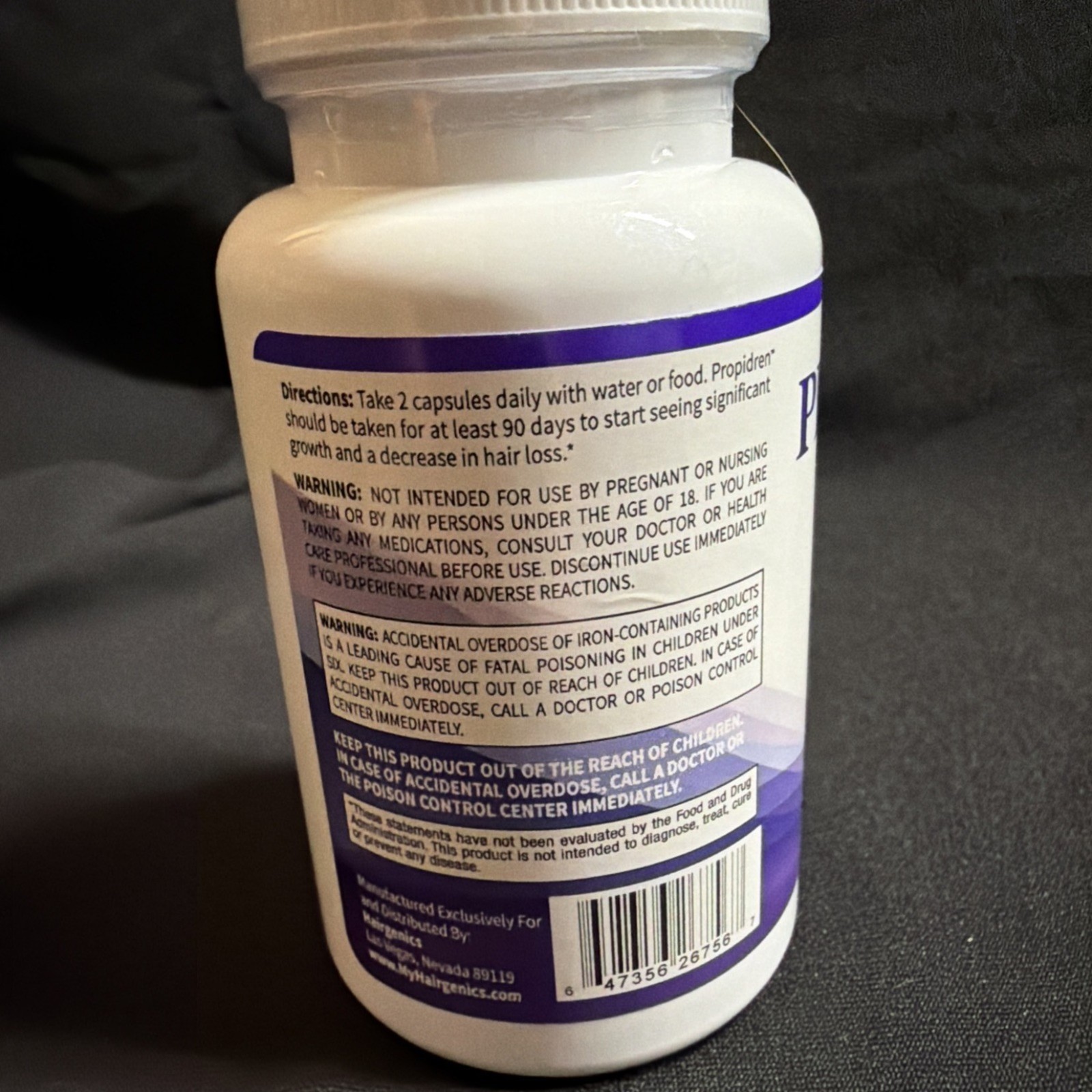 Propidren DHT Blocker Hair Growth Capsules Stop Hair Loss