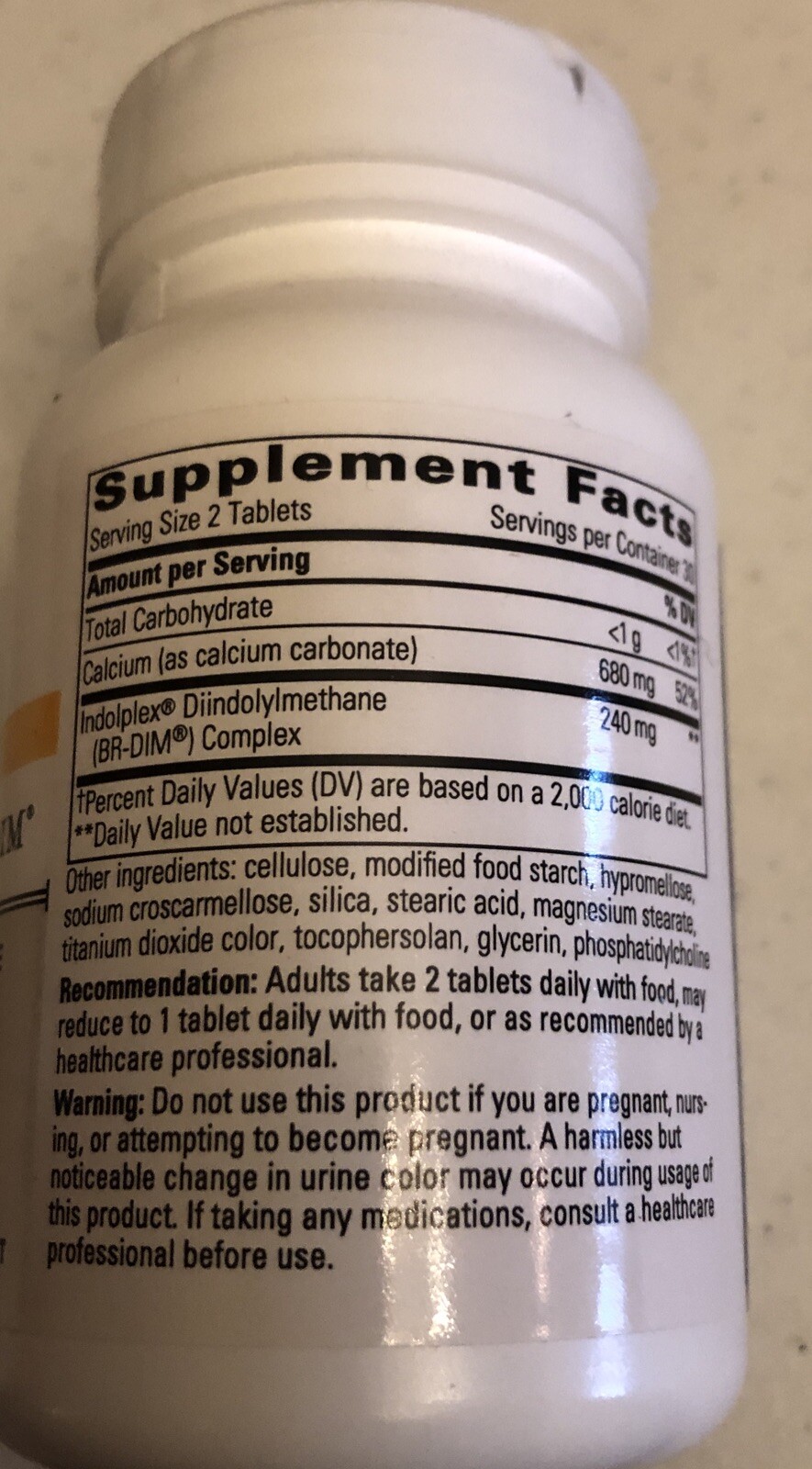 Integrative Indolplex with BR DIM Hormone Health. 60 Tabs 12/25