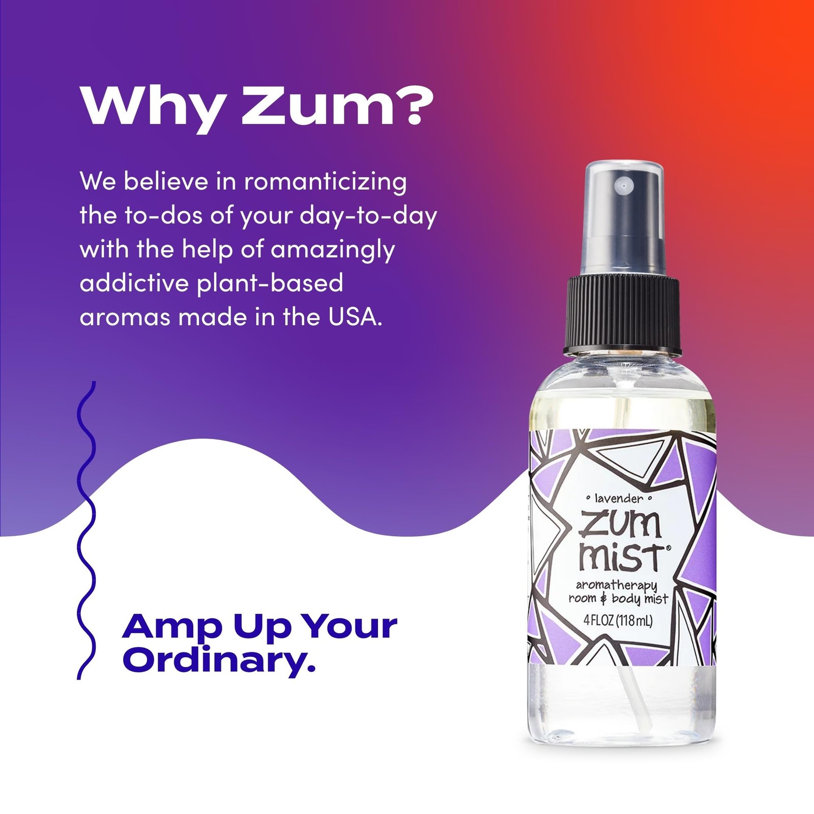 Indigo Wild Zum Mist Room & Body Spray – Aromatherapy 4 fl oz (Pack of 2)